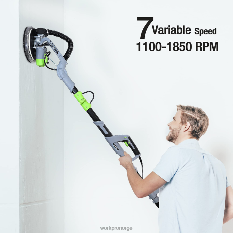 WORKPRO 720w elektrisk gipssliper med vakuum morden verktøy 622PZ228