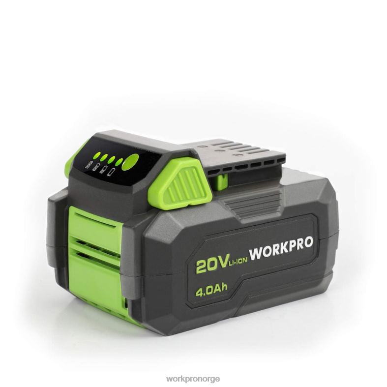 WORKPRO 20v 4.0ah litium-ion batteripakke morden verktøy 622PZ217