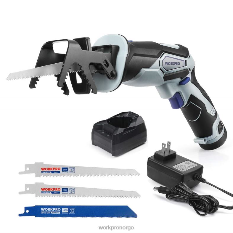 WORKPRO 12v batteridrevet stempelsag med klemkjeve nyttig verktøy 622PZ185