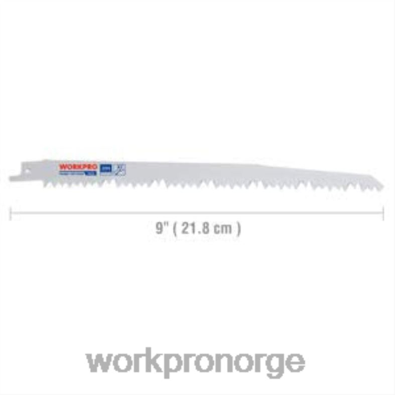 WORKPRO 5 stk 9-tommers trebeskjæringssagbladsett hjelpsom verktøy 622PZ208