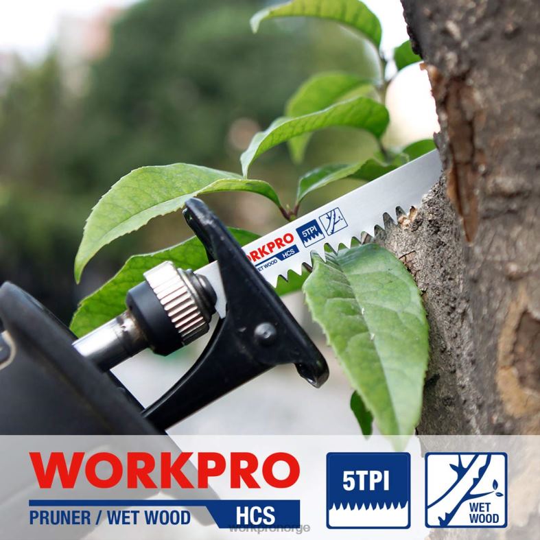 WORKPRO 5 stk 9-tommers trebeskjæringssagbladsett hjelpsom verktøy 622PZ208