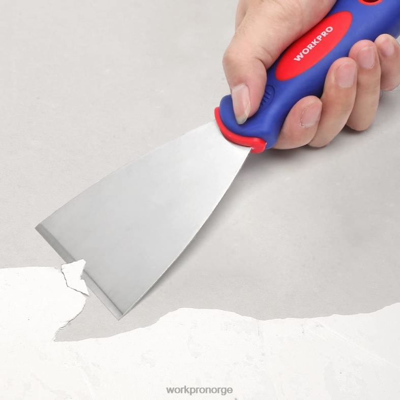 WORKPRO 4 stk rustfritt stål laget sparkel sett ny verktøy 622PZ149