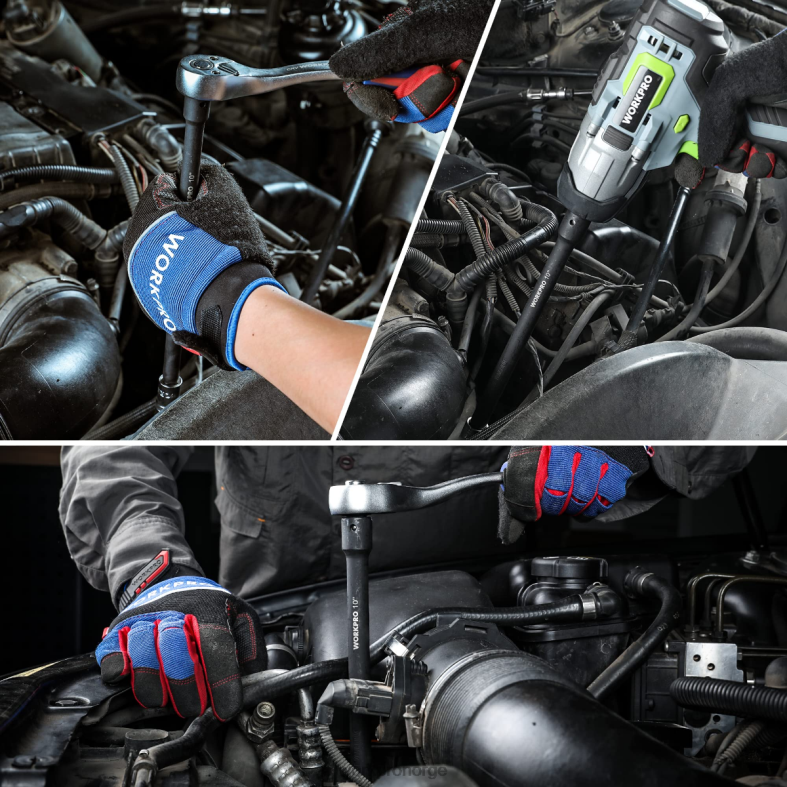 WORKPRO 9 stk impact driver forlengelsesstang sett morden verktøy 622PZ141