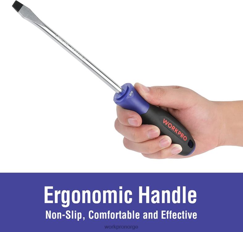 WORKPRO magnetisk skrutrekkersett, 16 stk torx slissede stjerneskrutrekkere med magnetisator ny verktøy 622PZ98