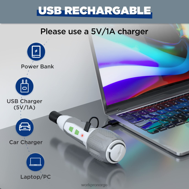 WORKPRO trådløs 4v usb oppladbart litium-ion batteri skrutrekkersett rosa/hvit verktøy 622PZ236