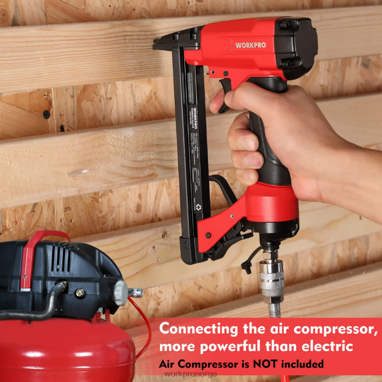 WORKPRO pneumatisk stiftepistol, 8016/7116 stiftemaskin morden verktøy 622PZ182