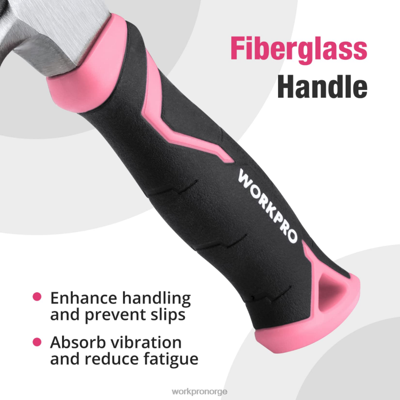 WORKPRO 8 oz klohammer med glassfiberhåndtak hjelpsom verktøy 622PZ254